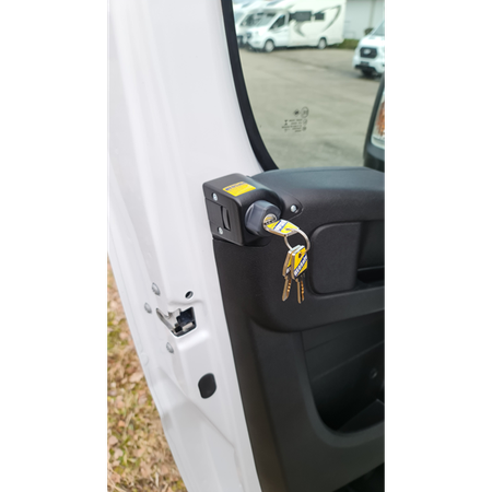 Säkerhetslås med låscylindrar dörrar Fiat Ducato 2021/08> (HeoSafe)