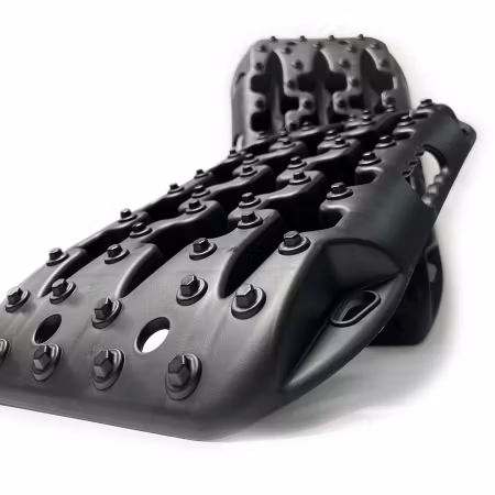 Sandstegar / Traction boards Svart "Shorty"