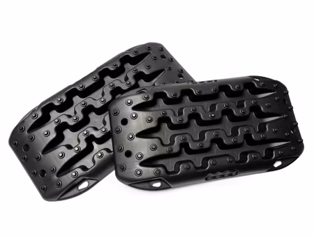 Sandstegar / Traction boards Svart "Shorty"