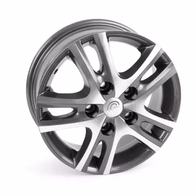 Alufälg antracit/silver 16" Heavy chassi 5x130