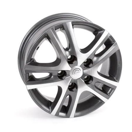 Alufälg antracit/silver 16" Heavy chassi 5x130