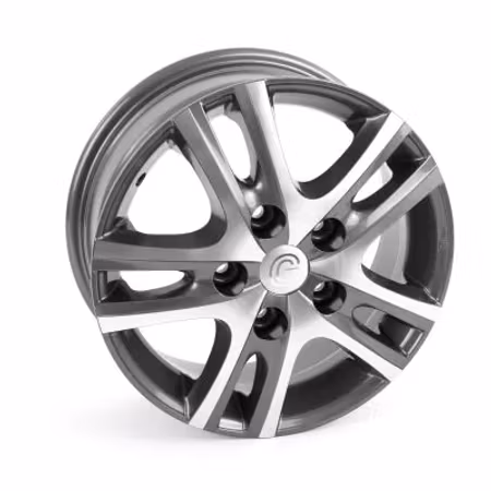 Alufälg antracit/silver 16" Heavy chassi 5x130