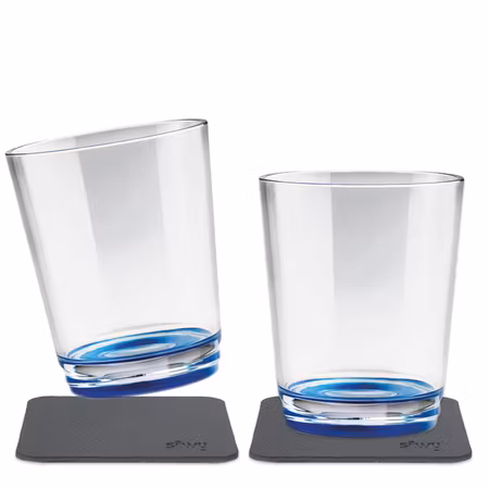 Magnetiska Glas – 2 st + 2 nano-gelkuddar (Silwy)
