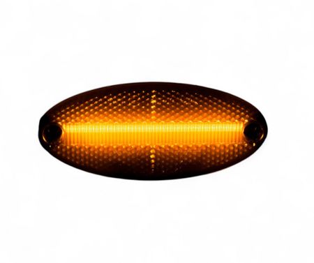 LED sidomarkeringsljus med reflex Fiat Ducato halvintegrerad svart/rök 6st (Litec Innovations)