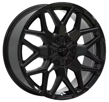 DIRT A.T D212 Glossblack 8x18 5x118/130 ET48 CB84,1