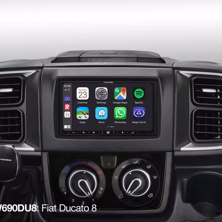 Alpine 7" Digital Mediastation ILX-W690DU8