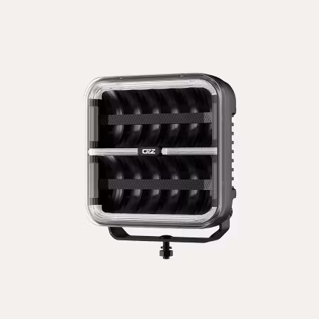OZZ SQR LED extraljus 7" Svart