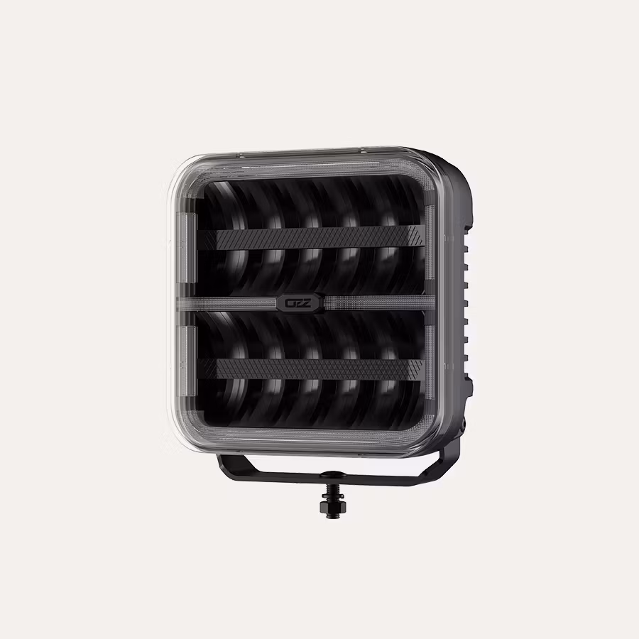 OZZ SQR LED extraljus 9" Svart