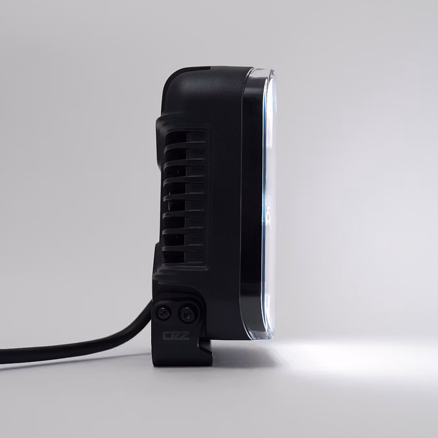 OZZ SQR LED extraljus 9" Svart