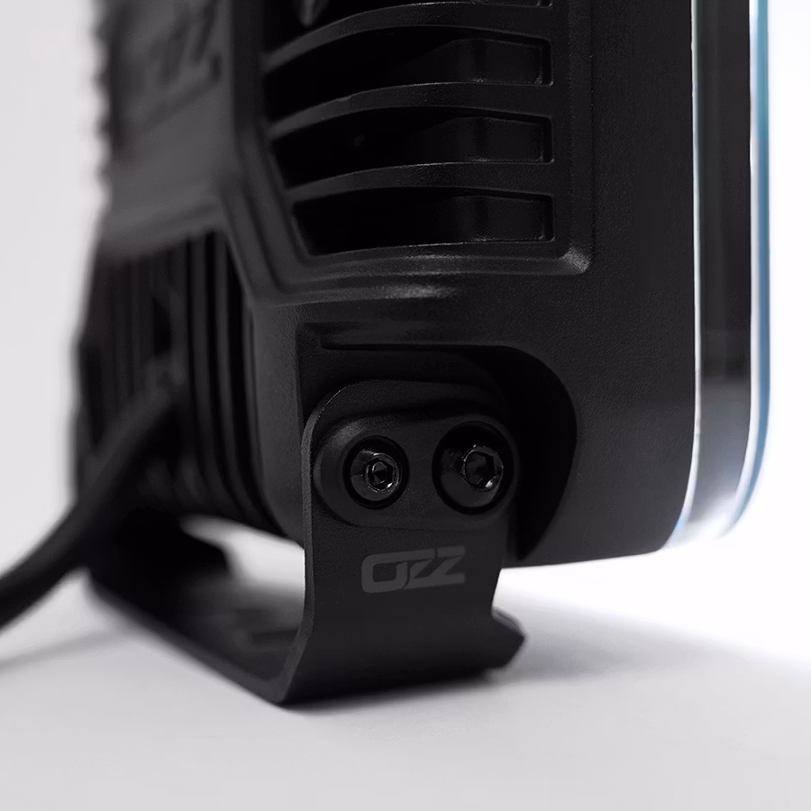 OZZ SQR LED extraljus 9" Svart