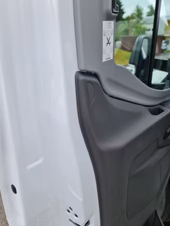 HEOSafe Säkerhetslås med låscylindrar för förarhyttens dörrar: Ford Transit 2014-2024