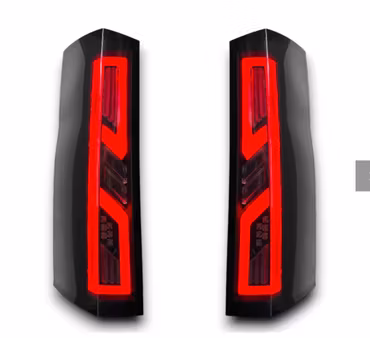 FULL LED-bakljus Mercedes Benz Sprinter W907/910/ 2018+ svart/rök för original halogen lampor (Litec Innovations)