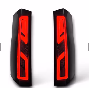 FULL LED-bakljus Mercedes Benz Sprinter W907/910/ 2018+ svart/rök för original halogen lampor (Litec Innovations)