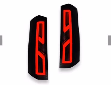 FULL LED-bakljus Mercedes Benz Sprinter W907/910/ 2018+ svart/rök för original LED lampor (Litec Innovations)