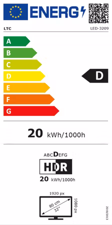 LTC LED 32" SMART-TV