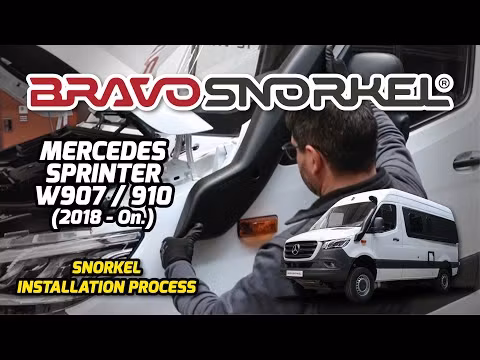 Snorkel passar till Mercedes Benz Sprinter 907/910 från 2021 (Bravo)