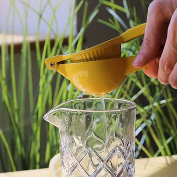 Royal Citrus press gul, metall