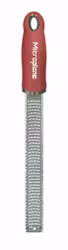Microplane Premium Classic zest riv järn, Röd Softgrip