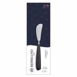 Björklund Amitto Norsk Smör kniv, Svart, Klibb fri