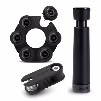 Airtender Mat och vin set med vakuum pump och håltagare samt 6 st stoppers