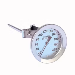Termometerfabriken Viking Analog hushålls termometer 550. -0 till + 230C. Vattentät och med klämma