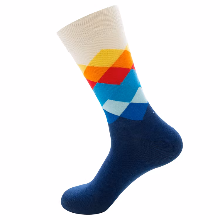 Karierte Socken (5 Paar)