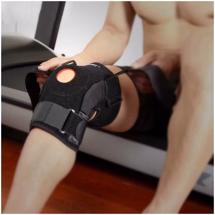 Kniebandage mit Schnalle