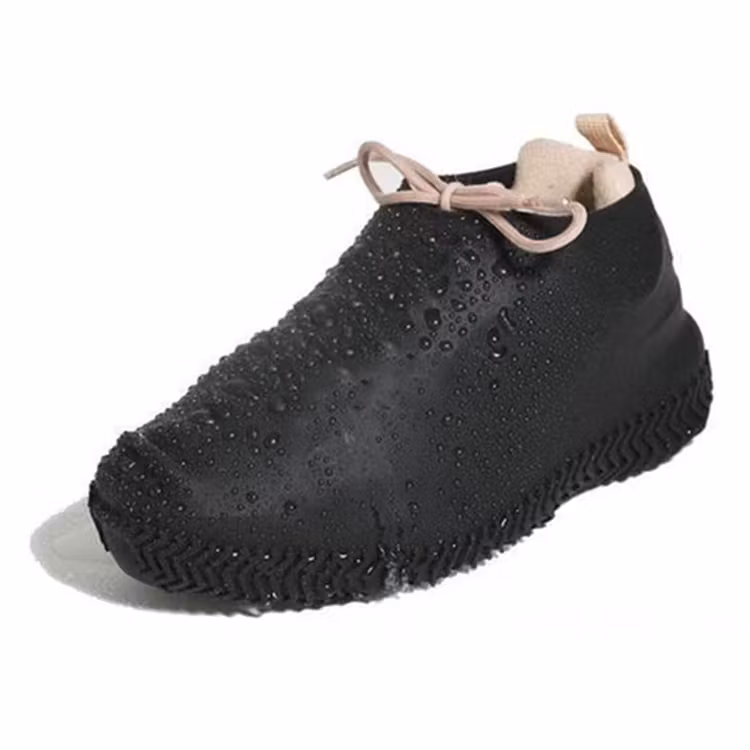 Gummiüberschuhe (Schwarz)