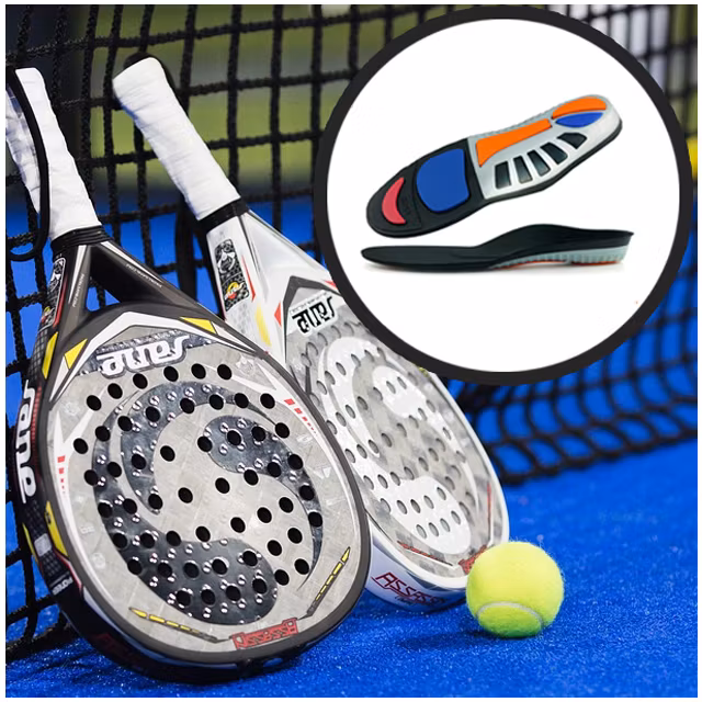 Einlegesohlen für Padel
