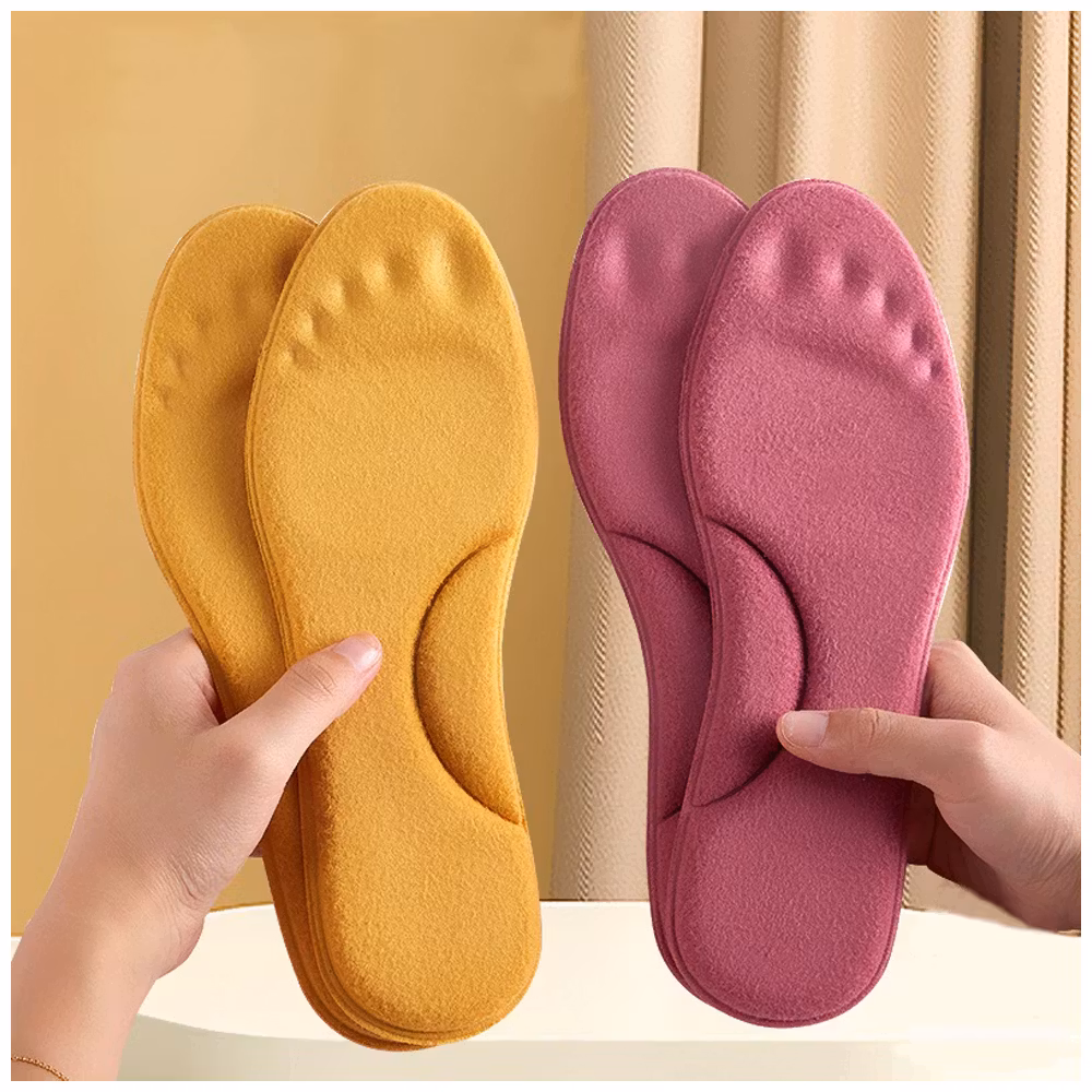 Wärmende Schuhsohlen
