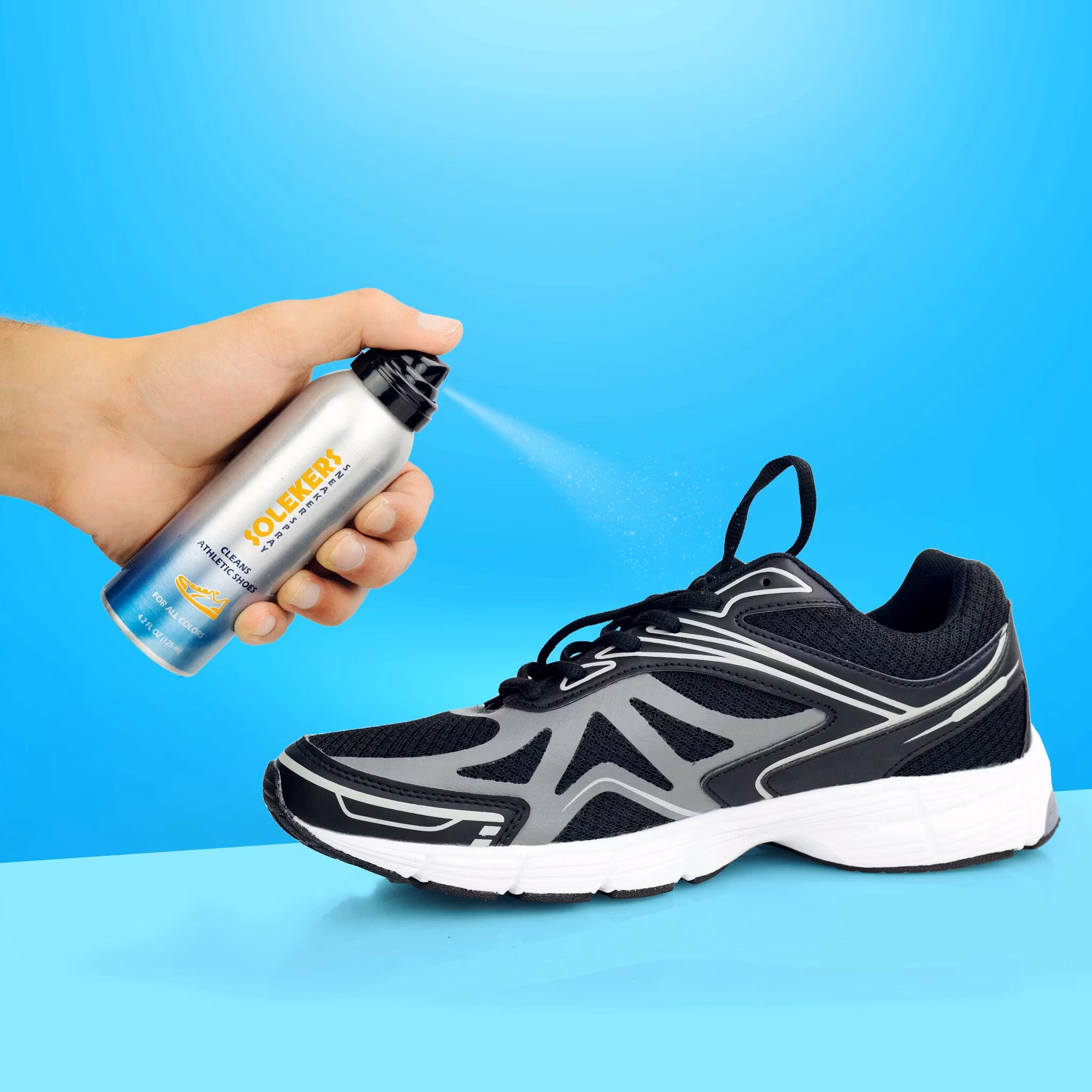 Reinigungsspray für Schuhe