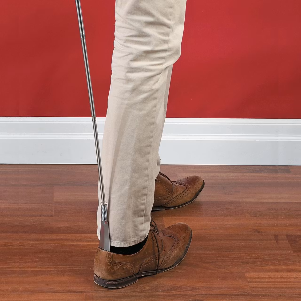 Ausziehbarer Schuhlöffel (Teleskop)