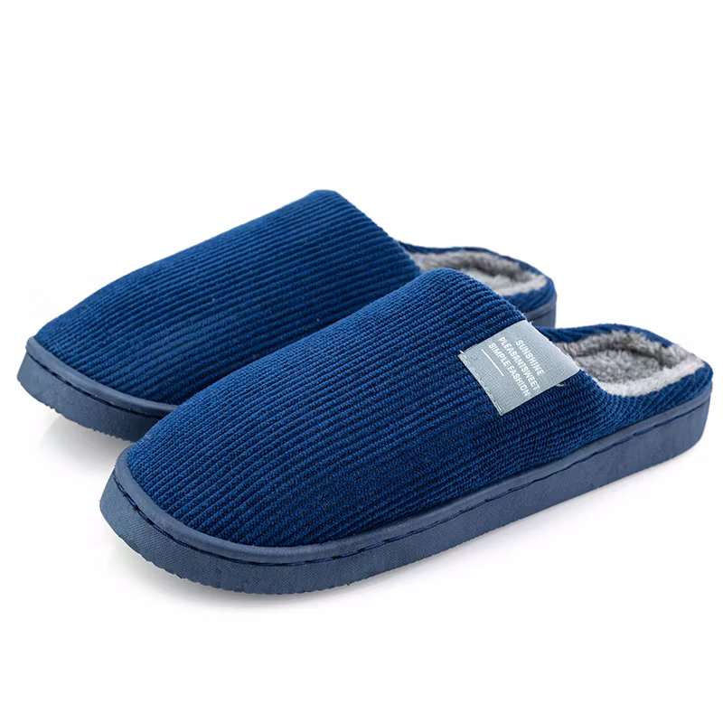 Warme Pantoffeln (Blau)