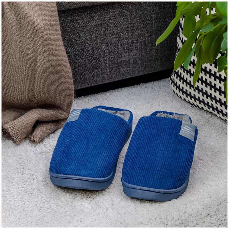 Warme Pantoffeln (Blau)