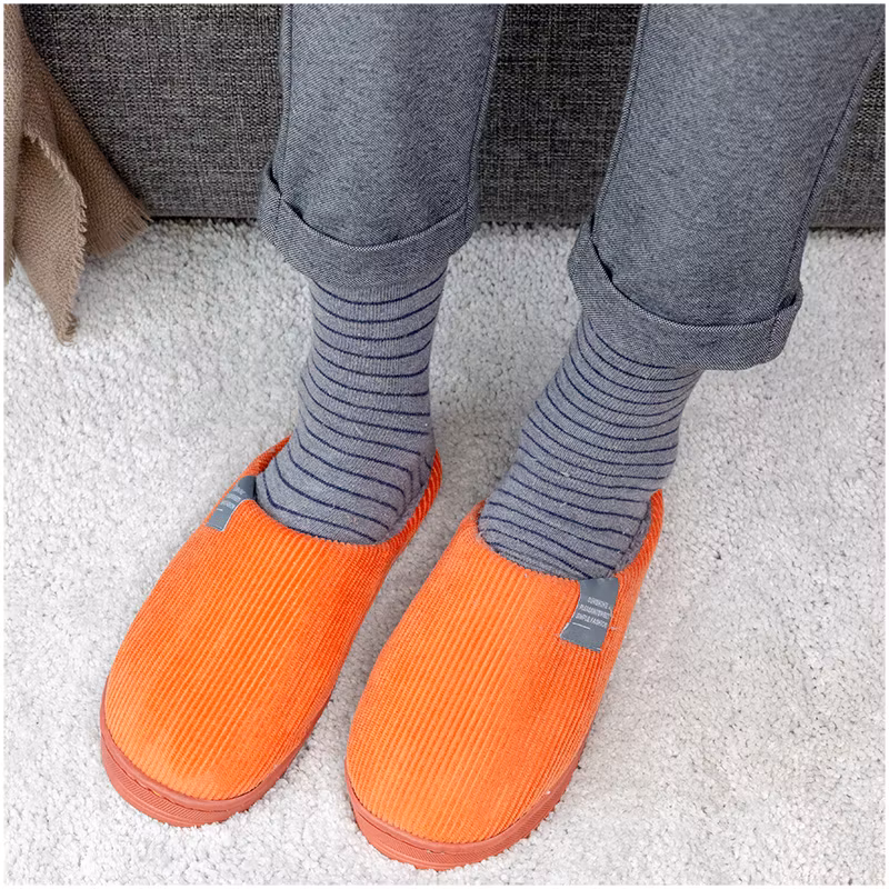 Warme Pantoffeln (Orange)