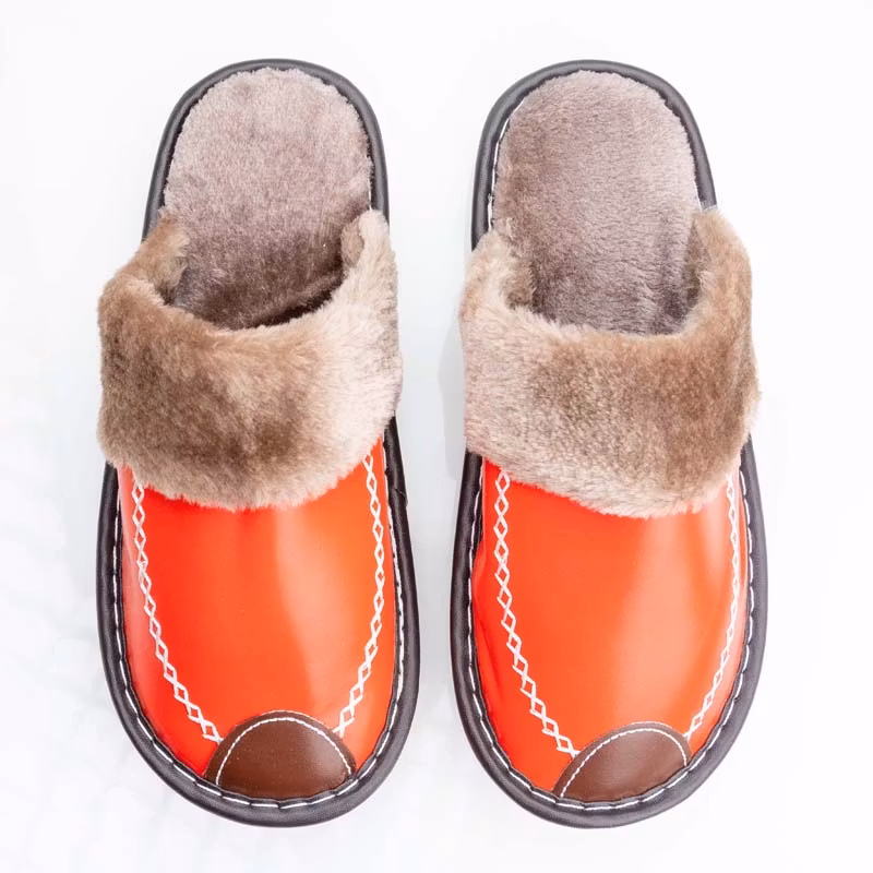 Warme Schuhe für Innenräume (Rot)