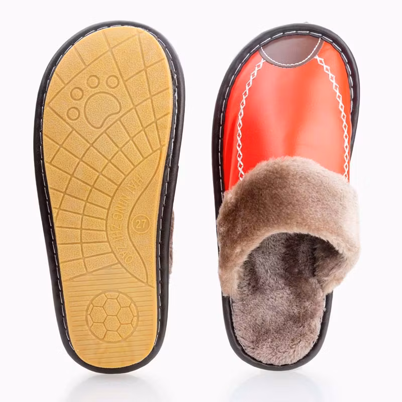 Warme Schuhe für Innenräume (Rot)