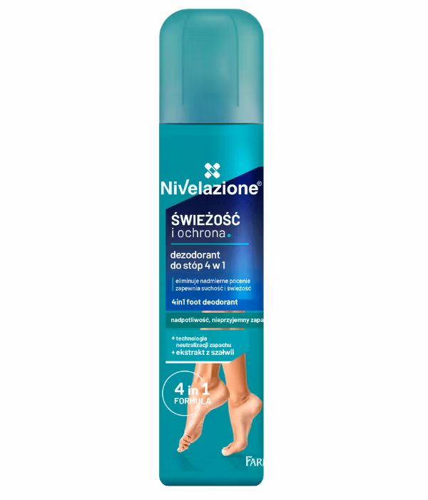 Fußdeodorant 4-in-1