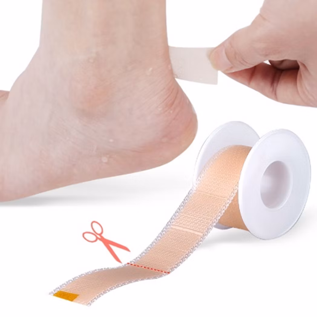 Tape-Rolle gegen Blasen