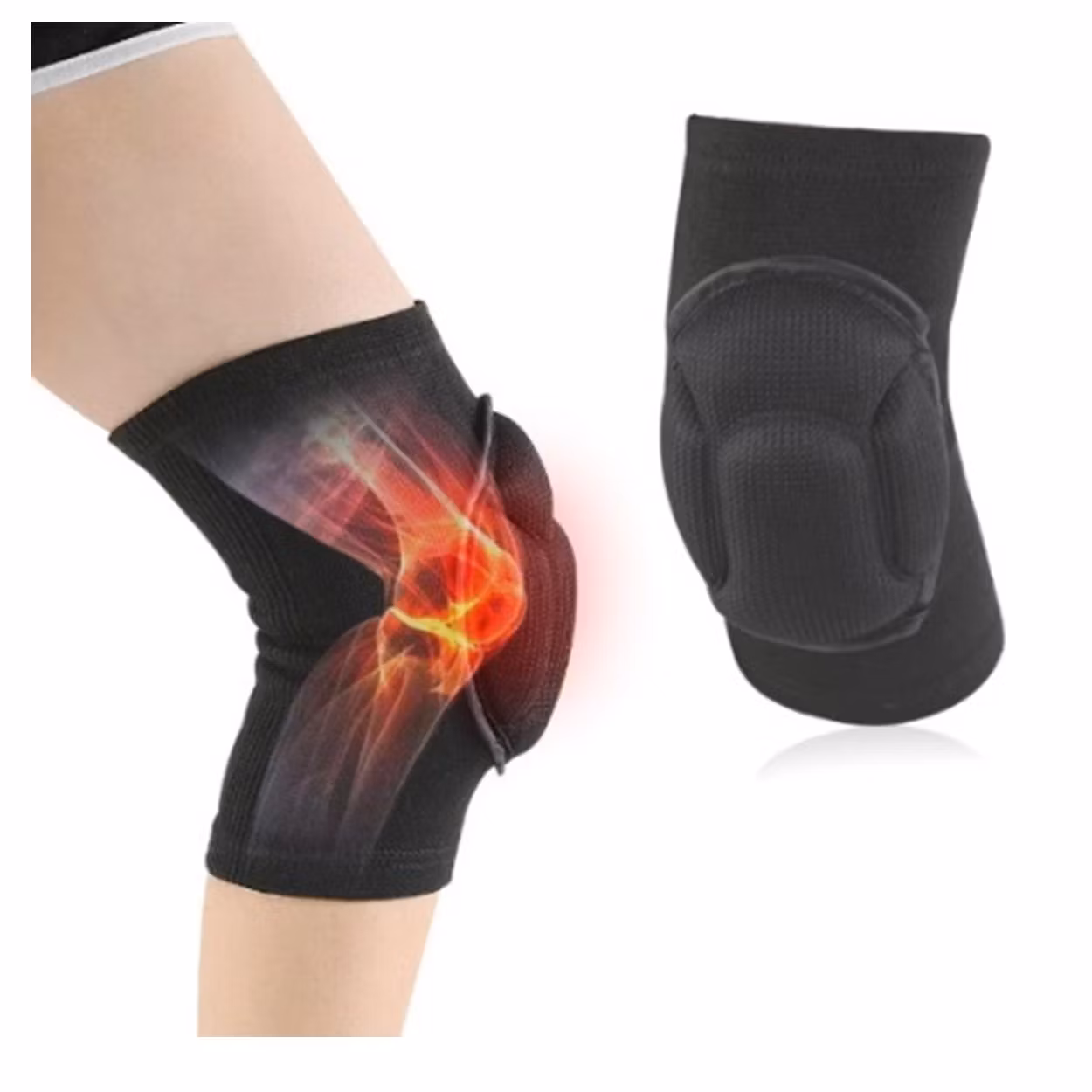 Kniebandage (stoßdämpfendes Gel)