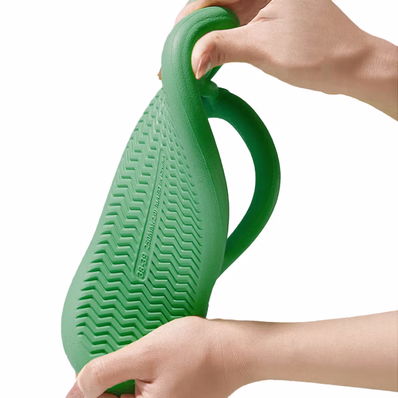 Stoßdämpfende Flip-Flops (Grün)