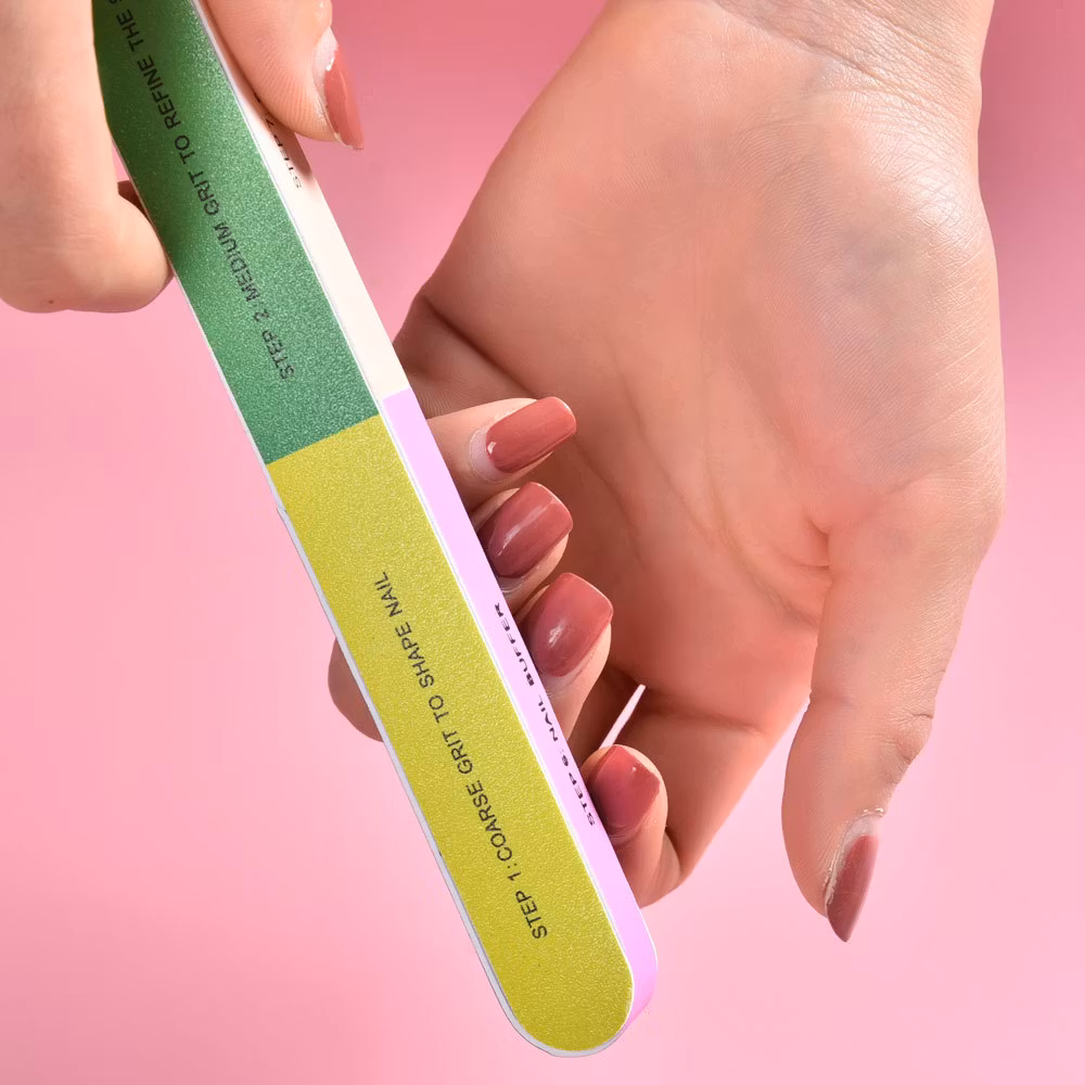 Nagelfeile mit 7 Schleifoberflächen