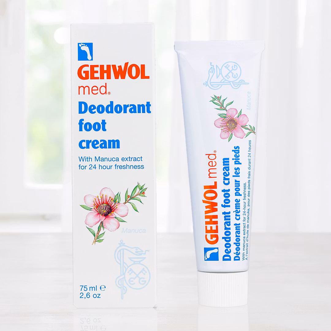 Deodorant gegen Schweißfüße
