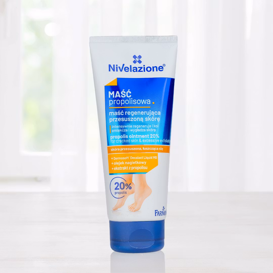 Peeling-Fußcreme für rissige Fersen