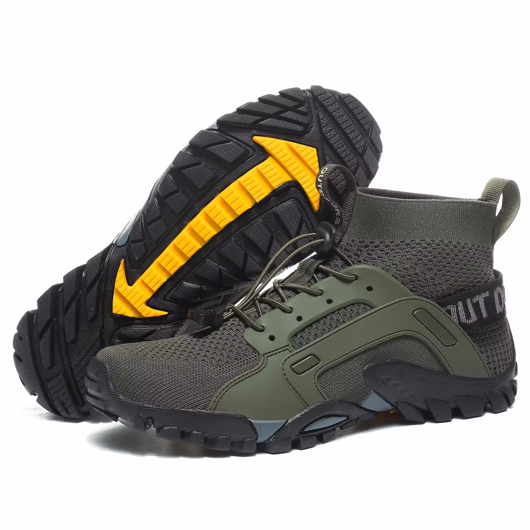Wanderschuhe Hiking (Grün)