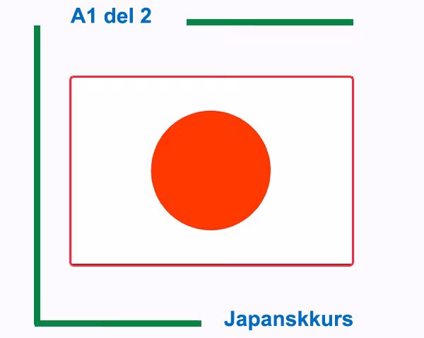 Japanskkurs nybegynner del 2 av 6 (Nivå A1)