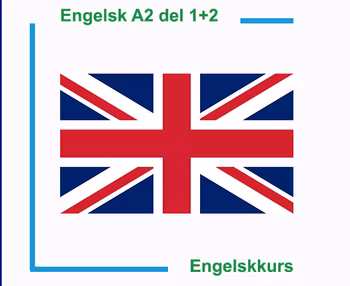 Engelskkurs litt øvet del 1+2 av 4 (Nivå A2)