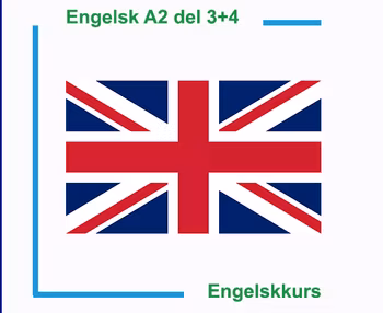 Engelskkurs litt øvet del 3+4 av 4 (Nivå A2)