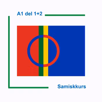 Nybegynnerkurs i nordsamisk  del 1+2 av 4 (Nivå A1)