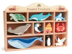 Delfin i trä, Tender Leaf Toys